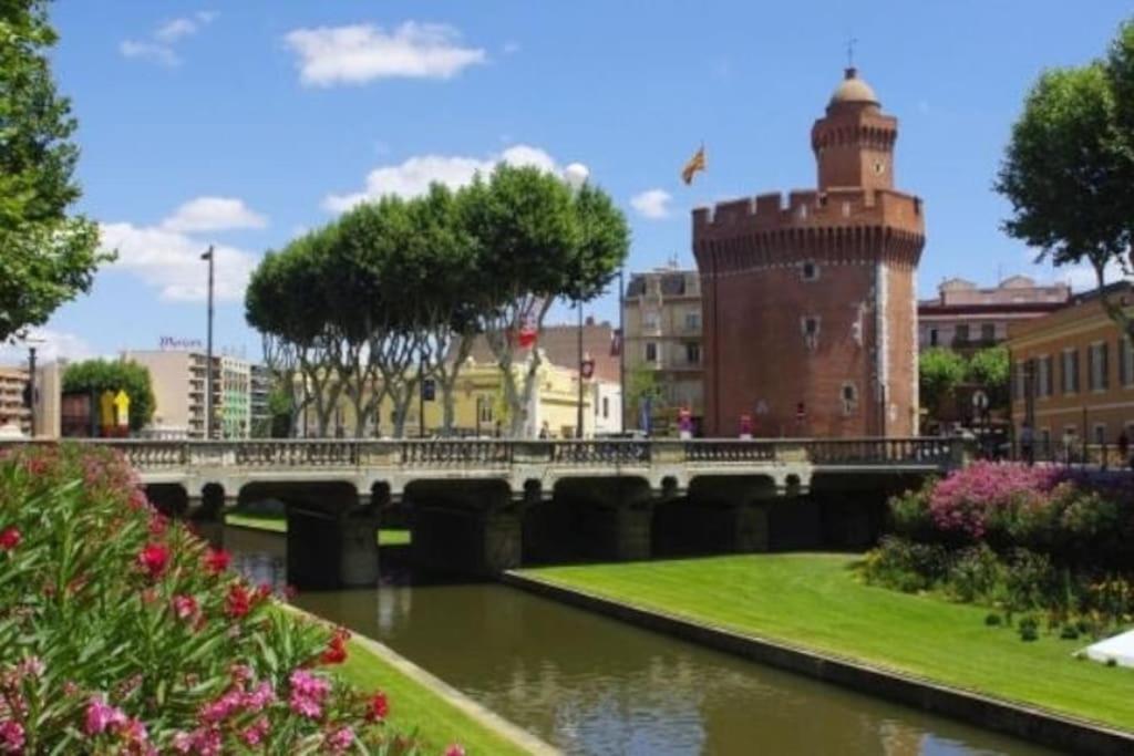 La Jungle Urbaine Avec Garage Prive & Climatisation Apartment Perpignan Exterior photo