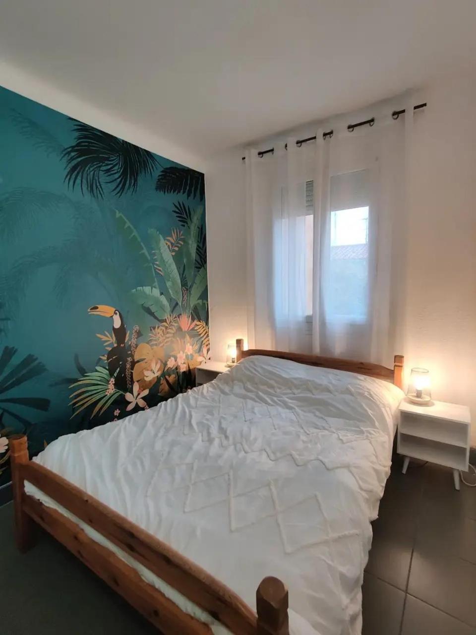La Jungle Urbaine Avec Garage Prive & Climatisation Apartment Perpignan Exterior photo